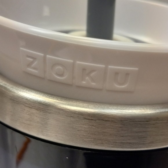 Zoku Iced Coffee Maker Air Tight Travel Mug, Blue 256 - Picture 3 of 9